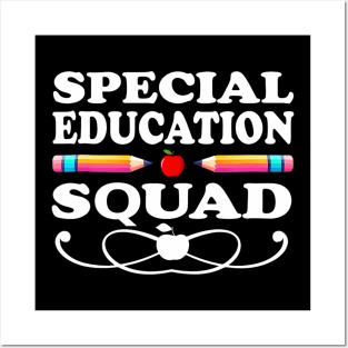 Sped Ed Special Education Squad Art Teacher Men Women Kids Posters and Art